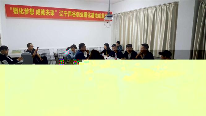 遼甯聲谷孵化基地組織入駐企業召開智慧社區業務推介會